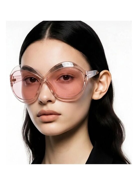 New Authentic Tom Ford Pink Sunglasses TF902 72y main image 10